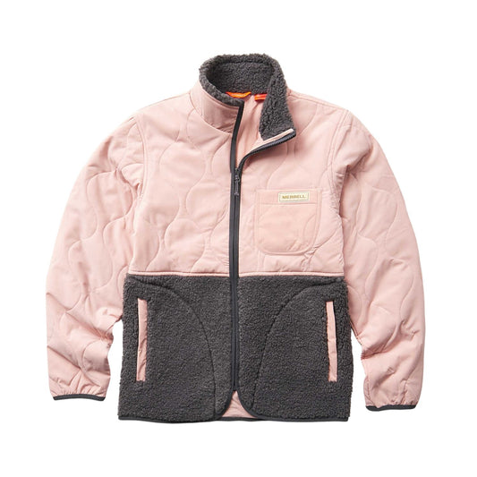 Merrell Kadın Wms Sherpa Mıxup Jkt Ceket Kadın Adobe Rse/Sphlt Ceket-1