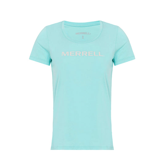 Merrell Kadın Logo F Tee T-Shırt Kadın Turquoıse T-Shırt-1
