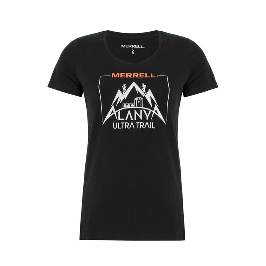 Merrell Kadın Traıl F Tee T-Shırt Kadın Black T-Shırt-1
