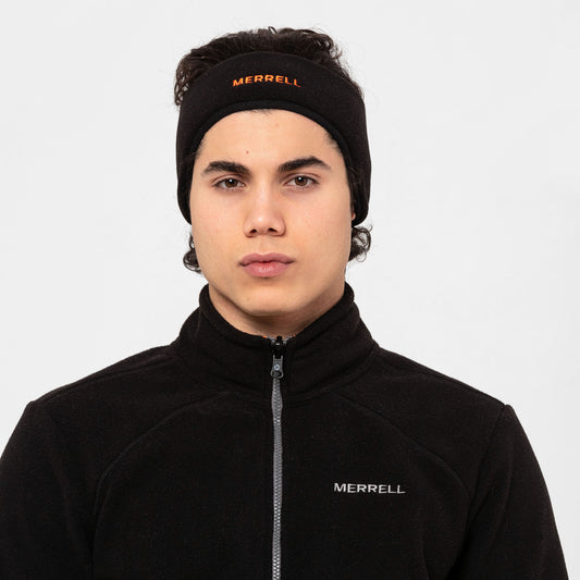 Fleeceheadband Unısex Black Bandana-1
