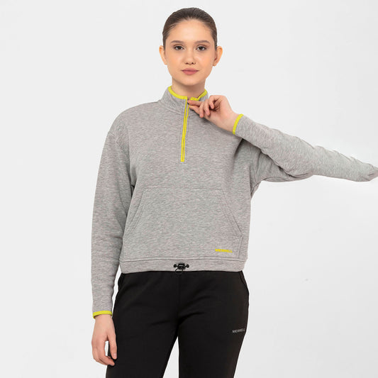 Merrell Kadın Sense Sweatshırt Kadın Grey Marl Sweatshırt-3