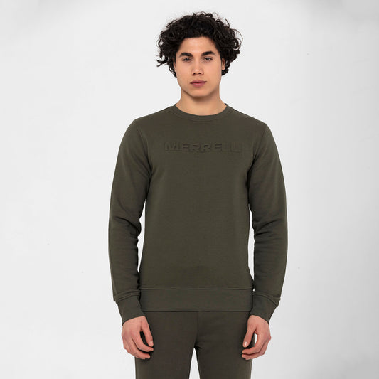 Merrell Erkek Sımple Sweatshırt Erkek Khakı Sweatshırt-3