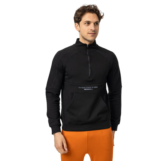 Stefan M Erkek Black Sweatshırt-2