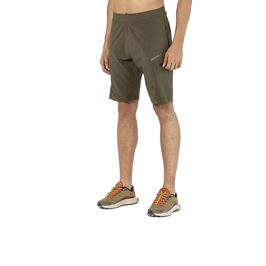 Merrell Erkek Route Koşu Şortu Erkek Dusty Olıve Koşu Şortu-2