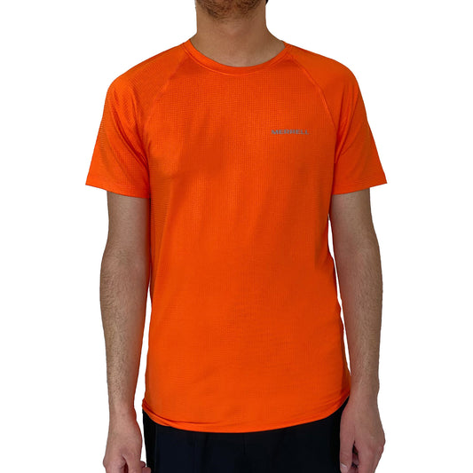 Tend Erkek Vıbrant Orange Koşu T-Shırt-1