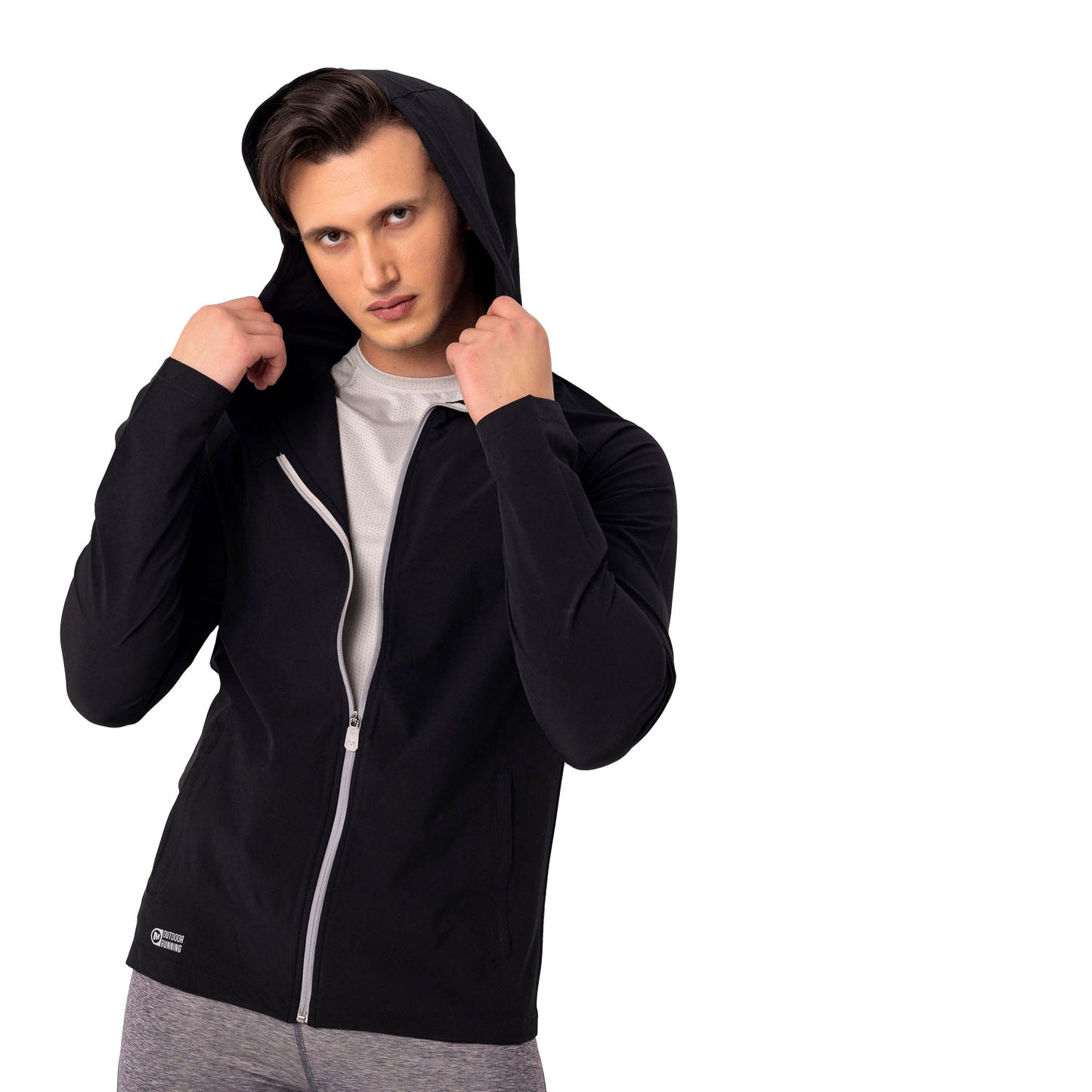 Just M Erkek Black Koşu Ceketi-12