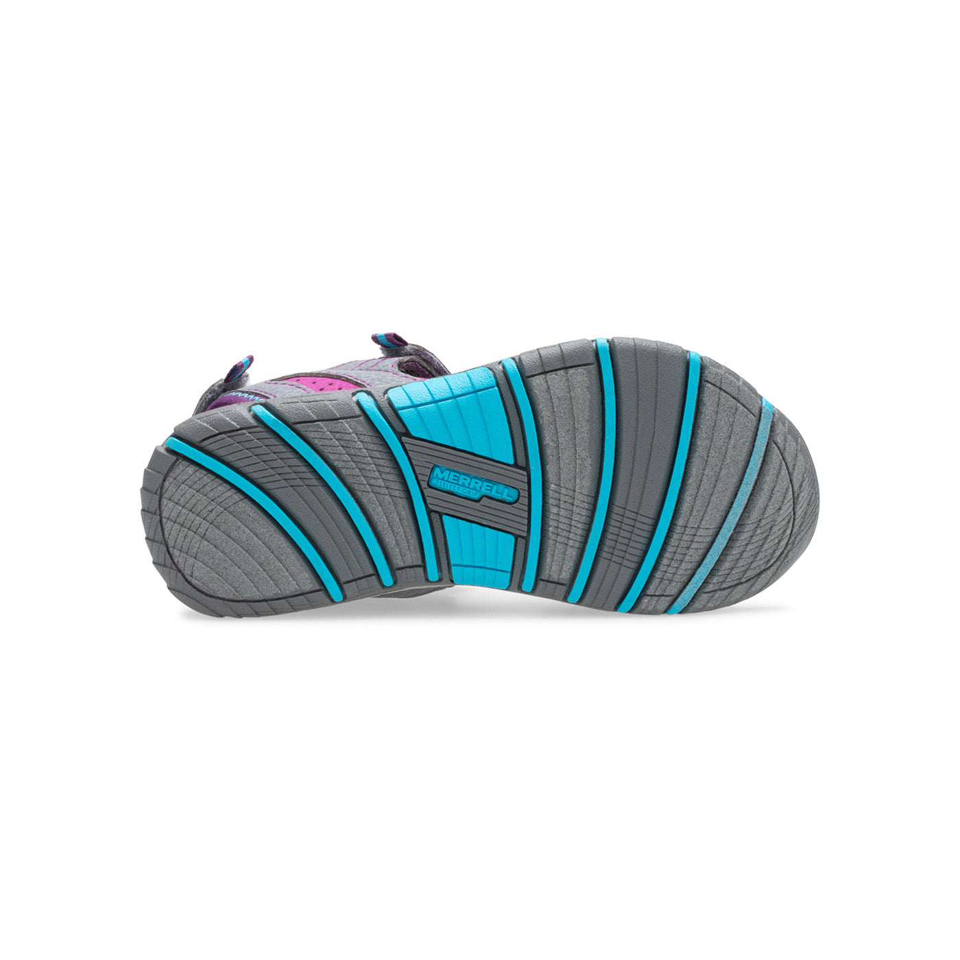 Merrell Unısex Çocuk Panther Sandal 2.0 Sandalet Unısex Çocuk Black & Grey Sandalet-5