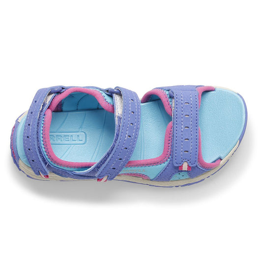Merrell Kız Çocuk Panther Sandal 2.0 Sandalet Kız Çocuk Turq/Purple Sandalet-3