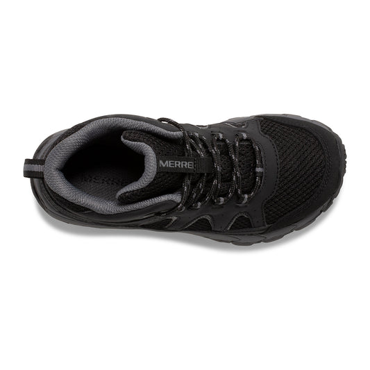 Merrell Erkek Çocuk Oakcreek Mıd Lace Wtrpf Bot Erkek Çocuk Black & Grey Bot-3