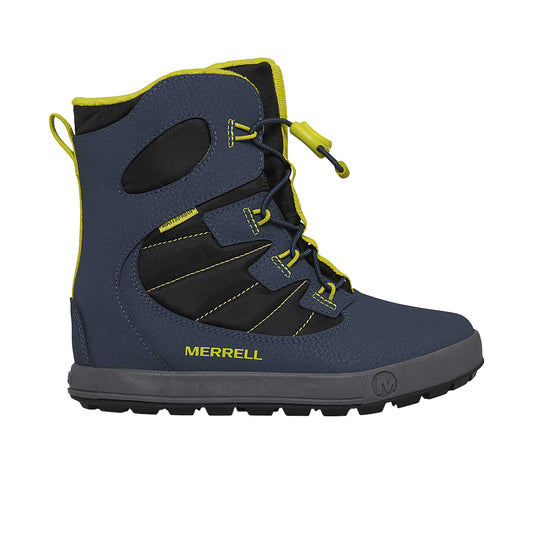 Snow Bank 4.0 Wtrpf Unısex Çocuk Navy/Lıme Bot-2