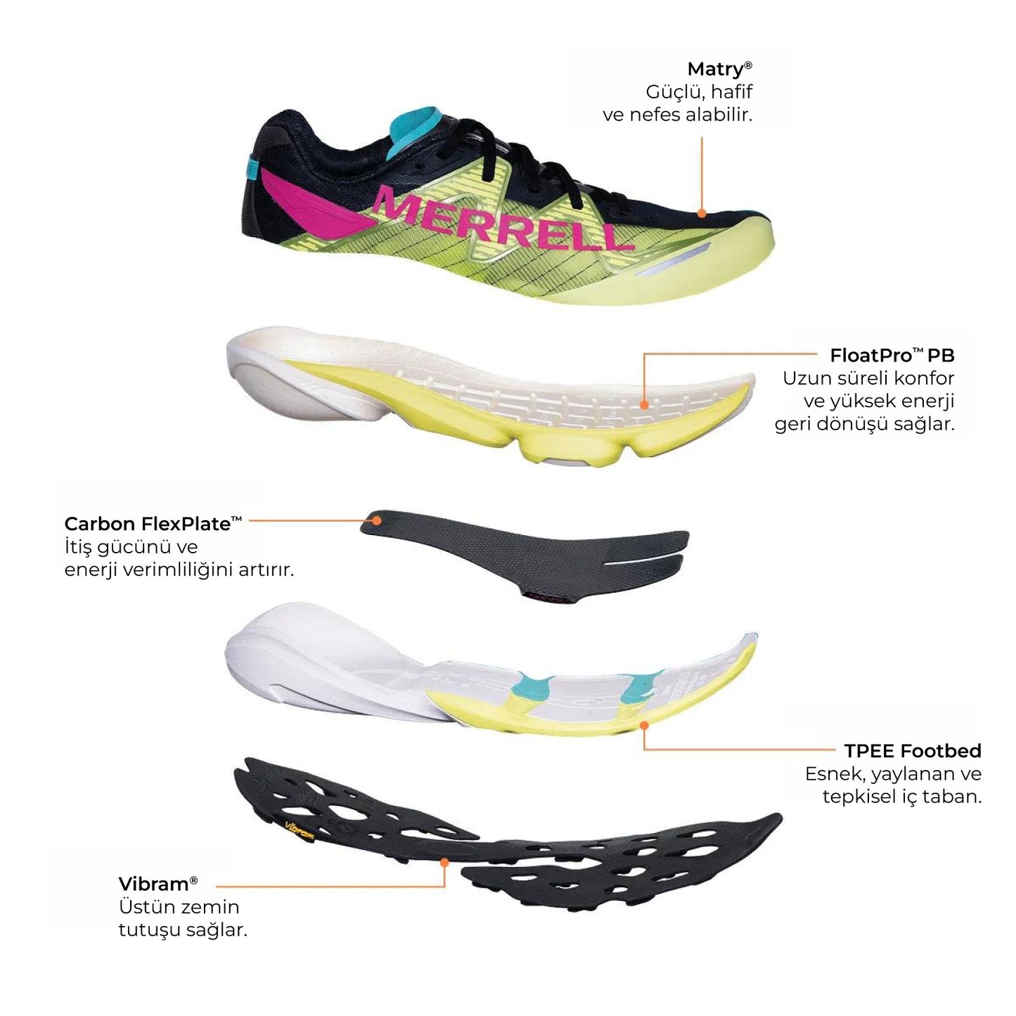 Unisex Mtl Speedarc Peak Patika Koşu Ayakkabısı-7