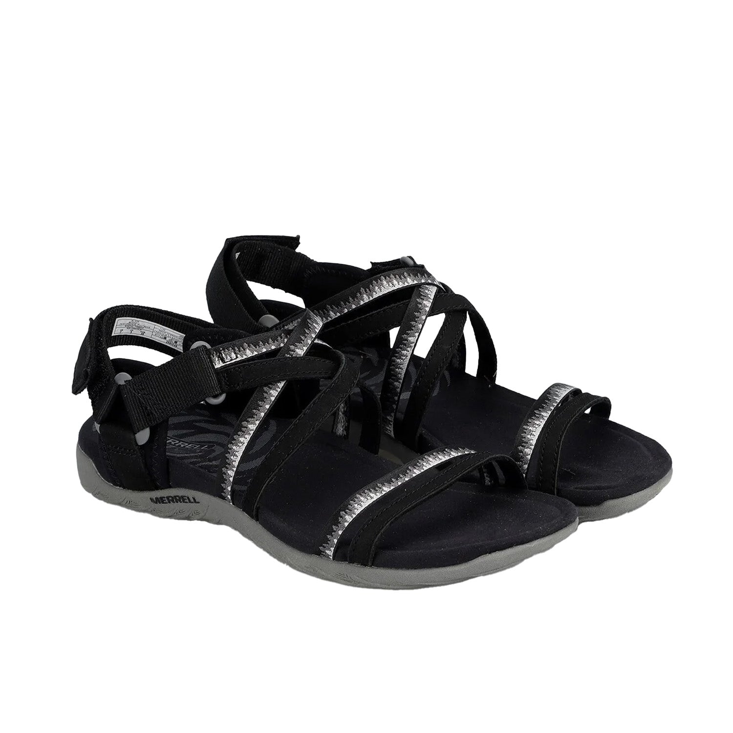 Merrell Kadın Terran 3 Cush Lattıce Sandalet Kadın Black Sandalet-2