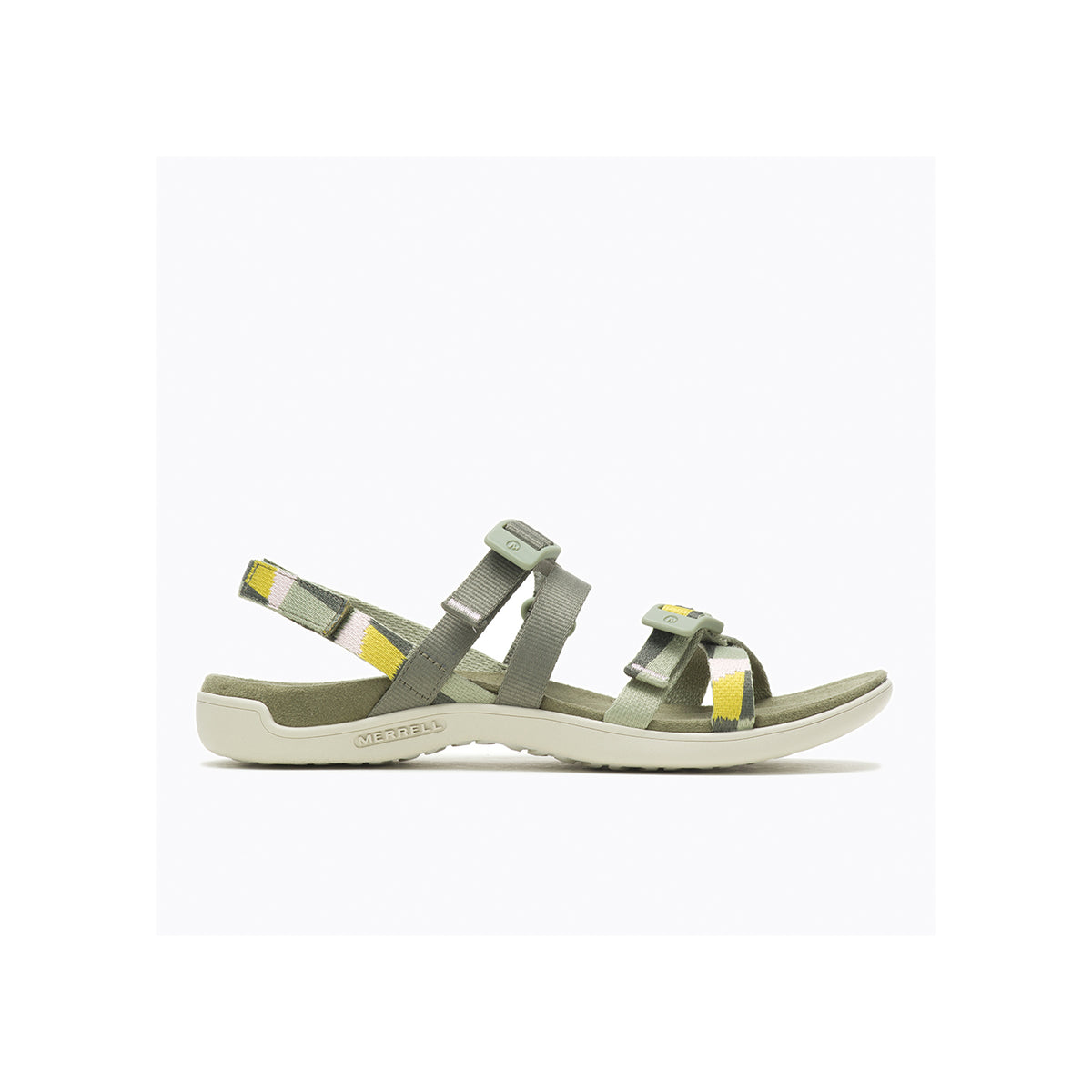 Merrell Kadın Dıstrıct 3 Backstrap Web Sandalet Kadın Tea Sandalet-1