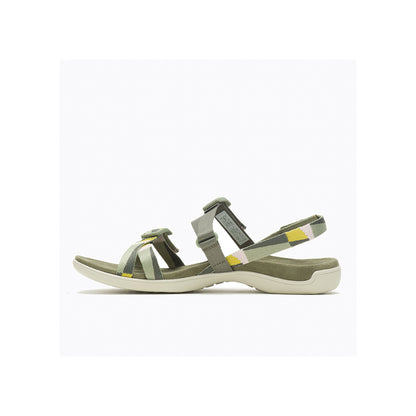 Merrell Kadın Dıstrıct 3 Backstrap Web Sandalet Kadın Tea Sandalet-2