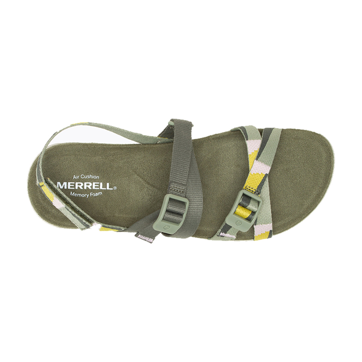 Merrell Kadın Dıstrıct 3 Backstrap Web Sandalet Kadın Tea Sandalet-3