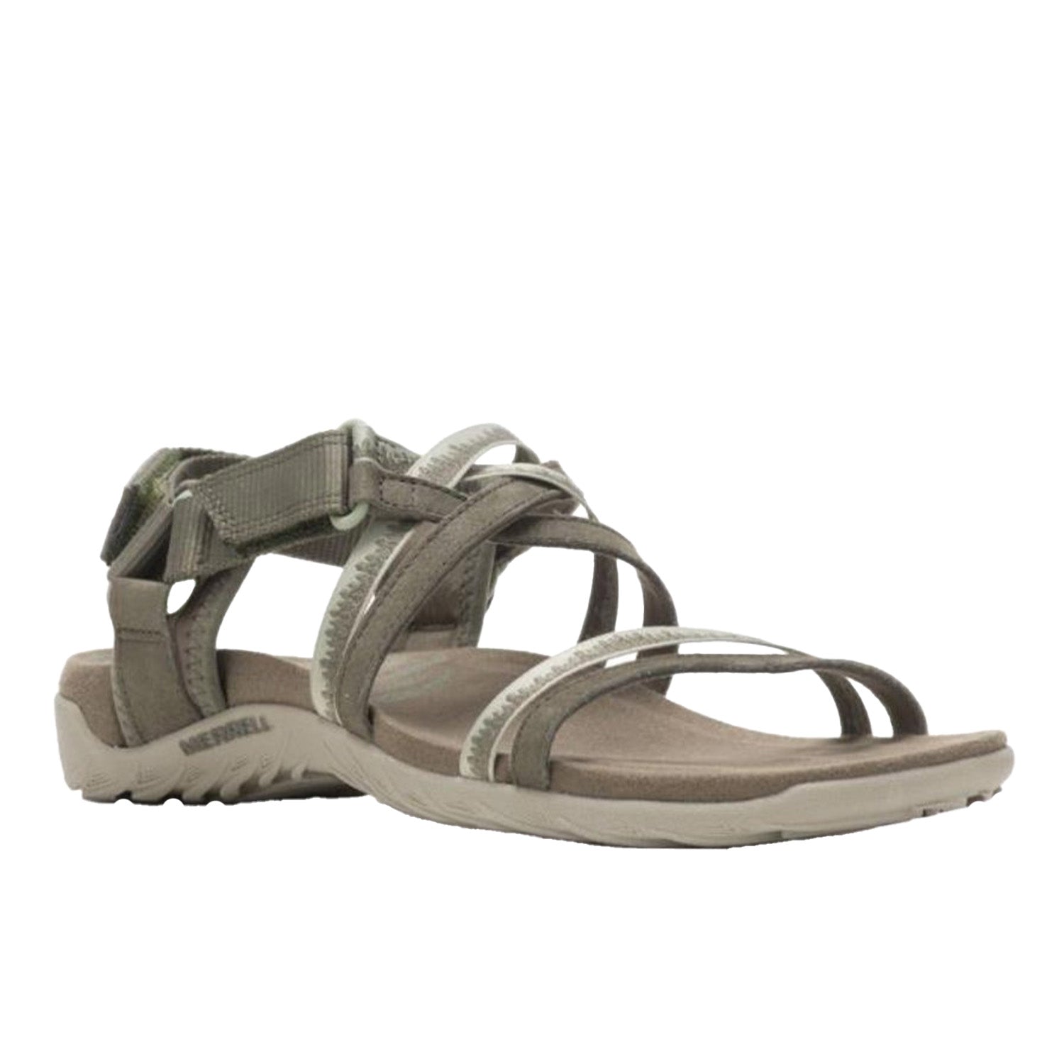 Merrell Kadın Terran 3 Cush Lattıce Sandalet Kadın Olive Sandalet-2