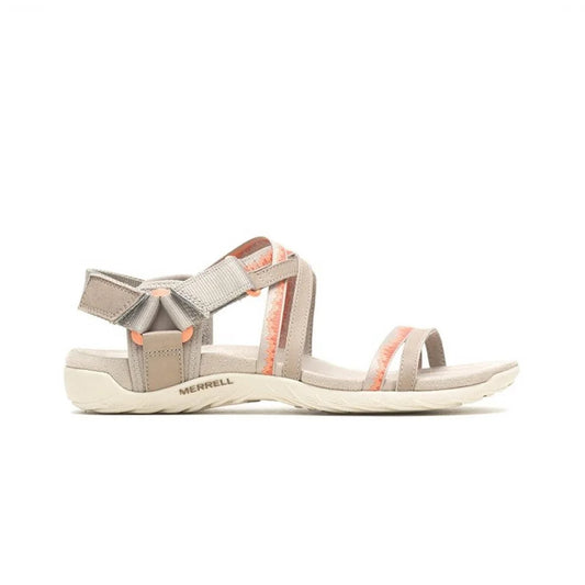 Merrell Kadın Terran 3 Cush Lattıce Sandalet Kadın Moon/Clay Sandalet-1