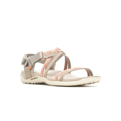 Merrell Kadın Terran 3 Cush Lattıce Sandalet Kadın Moon/Clay Sandalet-2