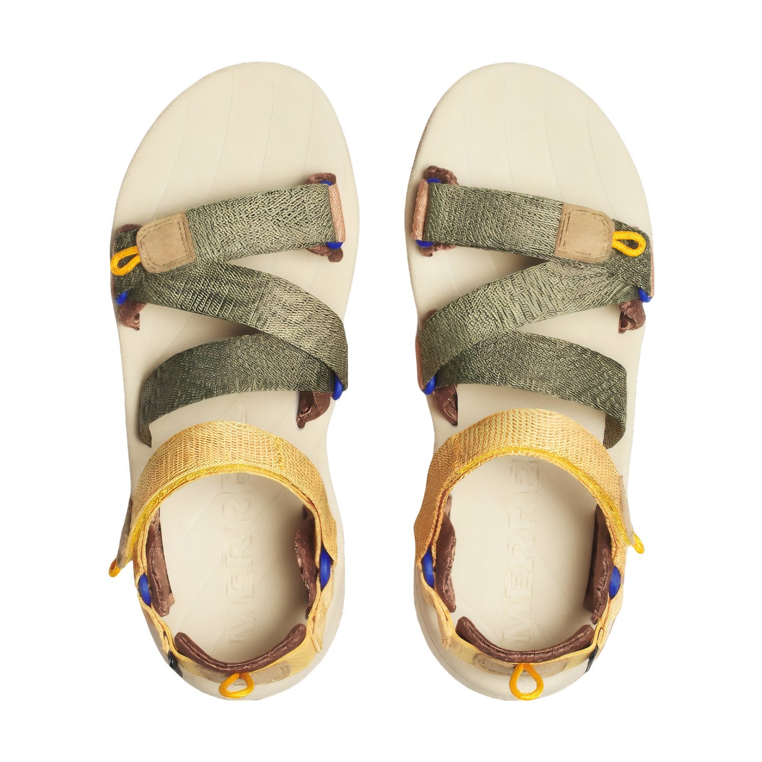 Merrell Erkek Speed Fusıon Sport Rmx Sandalet Erkek Tangelo/Drab Sandalet-5