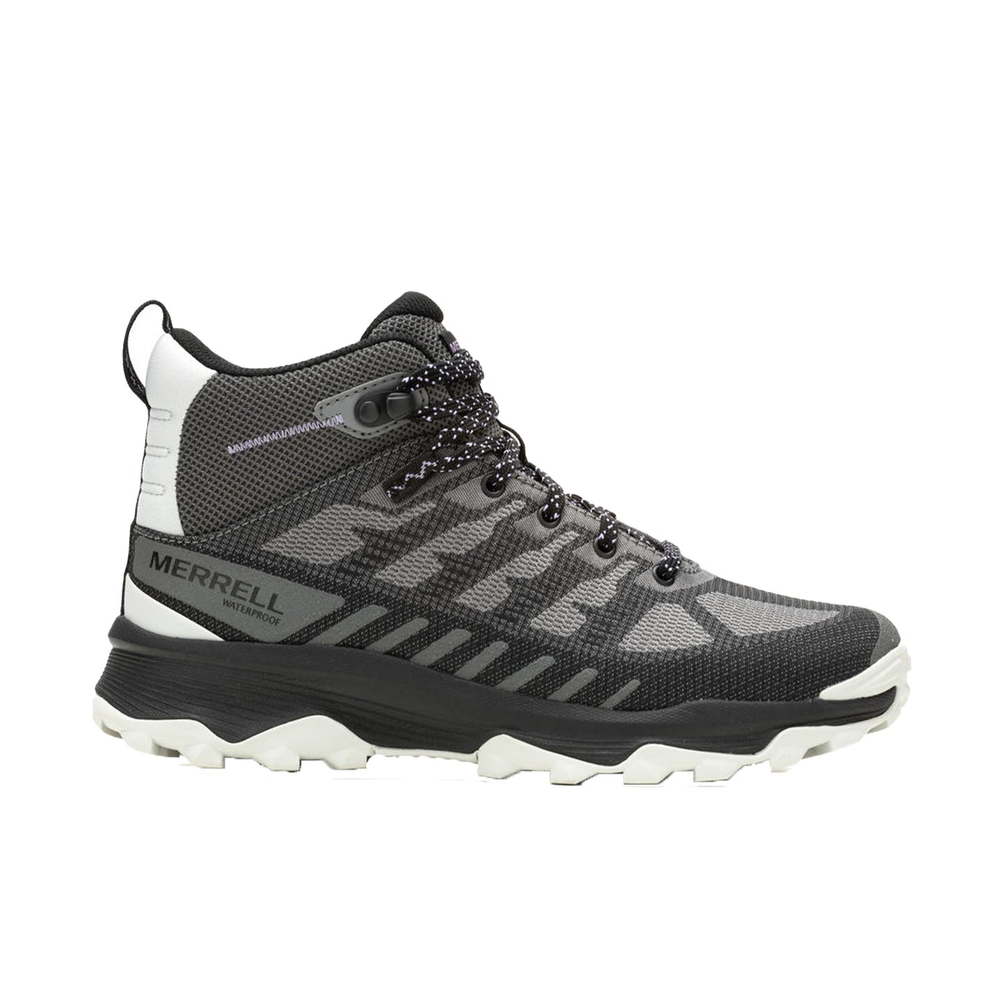 Merrell Kadın Speed Eco Mıd Wp Bot Kadın Charcoal/Orchıd Bot-5
