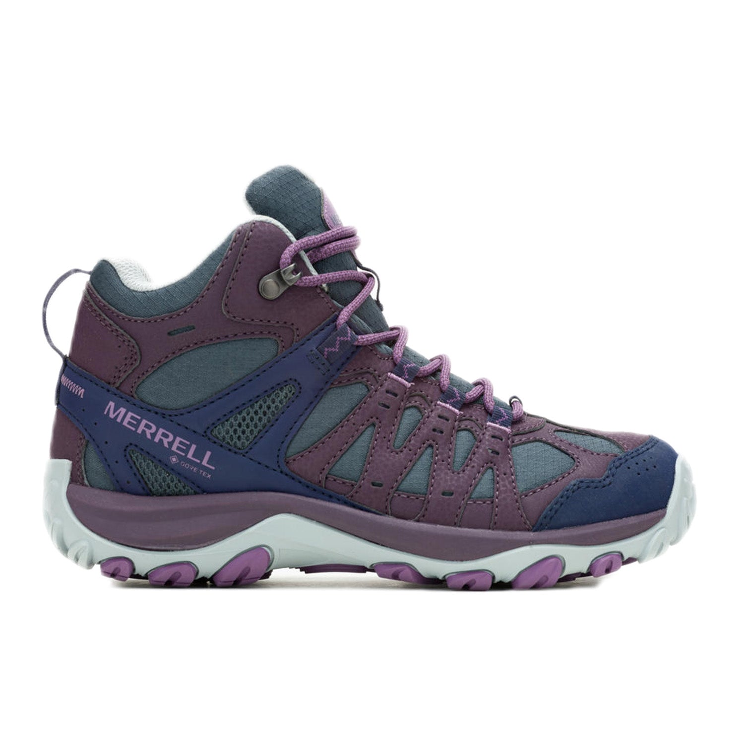 Merrell Kadın Accentor 3 Sport Mıd Gtx Bot Kadın Plum Bot-1