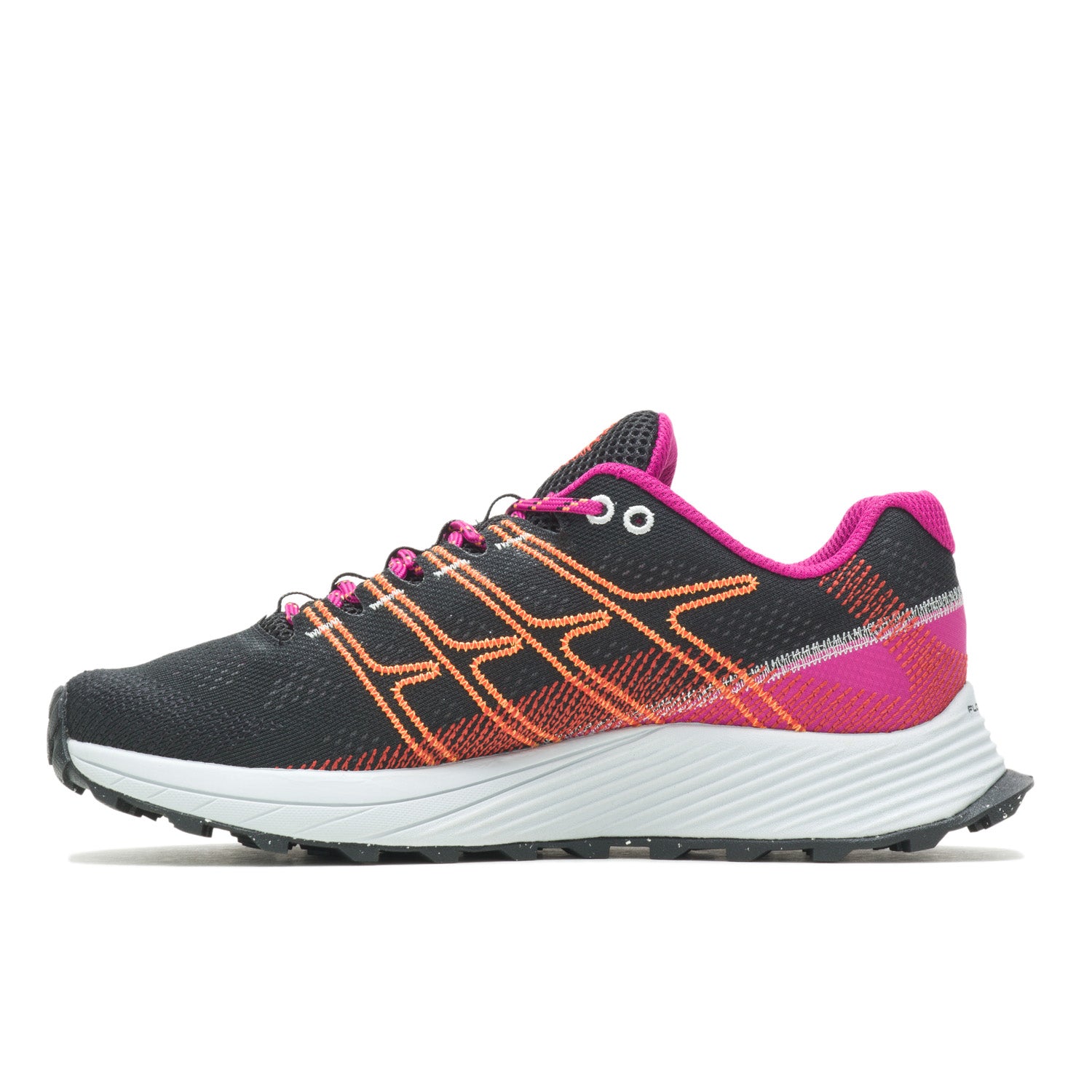 Merrell Kadın Moab Flıght Patika Koşusu Ayakkabısı Kadın Black/Fuchsıa Patika Koşusu Ayakkabısı-3