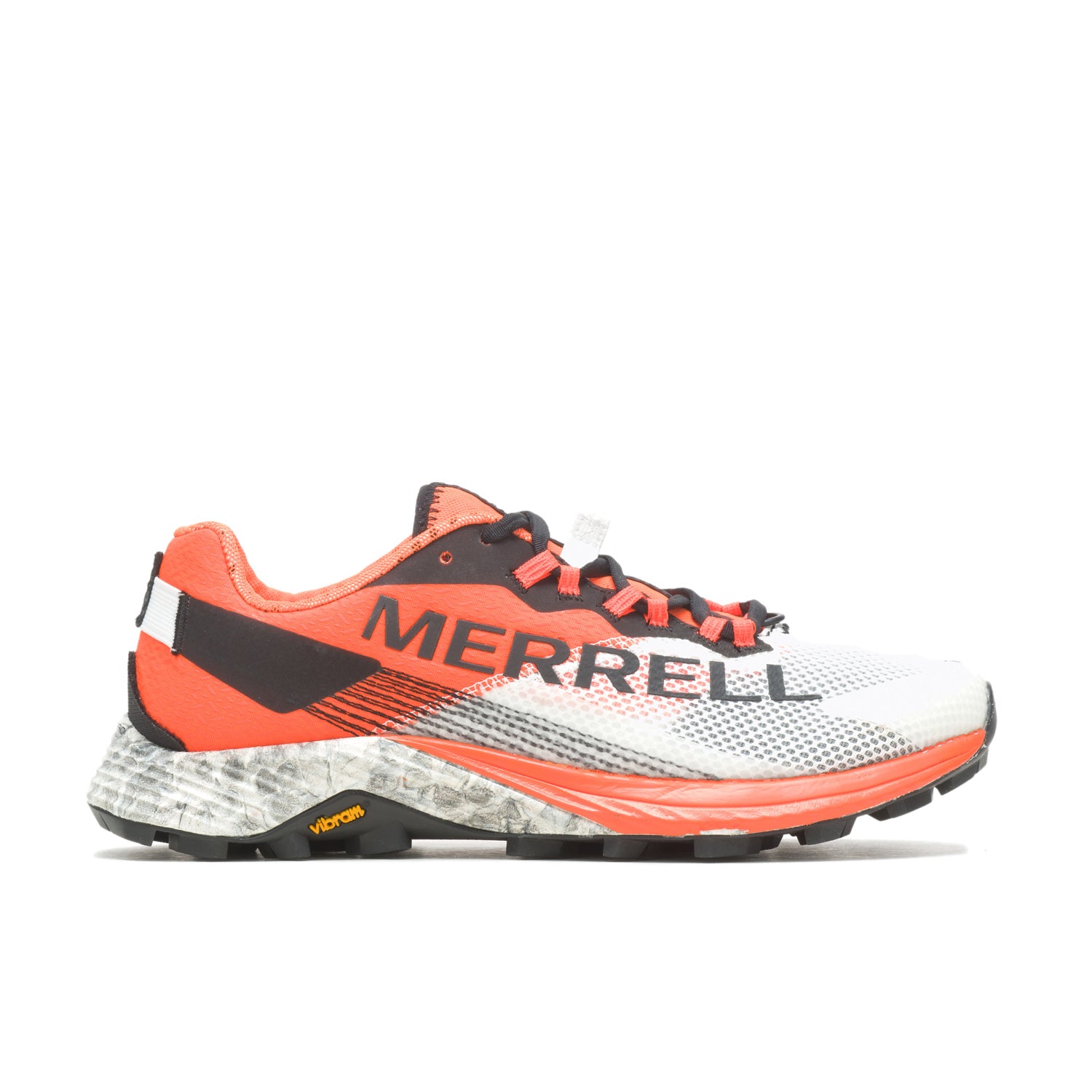 Merrell Kadın Mtl Long Sky 2 Patika Koşusu Ayakkabısı Kadın Whıte/Orange Patika Koşusu Ayakkabısı-1