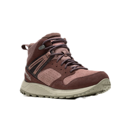 Merrell Kadın Wıldwood Mıd Ltr Wp Bot Kadın Marron/Burlwood Bot-4