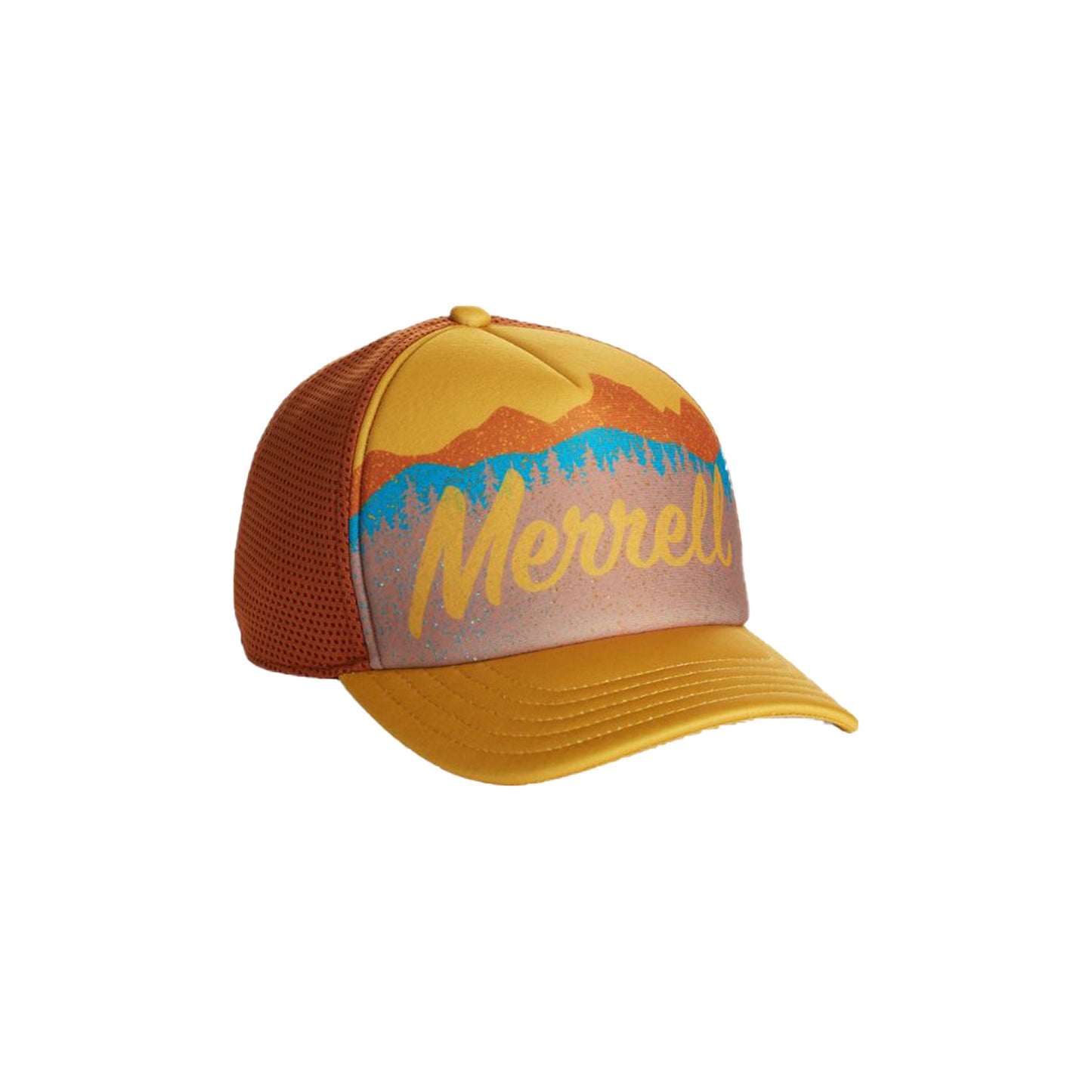 Merrell Unısex Prınted Foam Trucker Şapka Unısex Asphalt/Asphalt Şapka-1