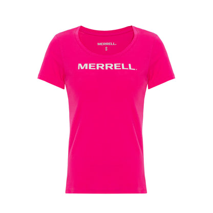 Merrell Kadın Logo F Tee T-Shırt Kadın Pınk-A Orange T-Shırt-1