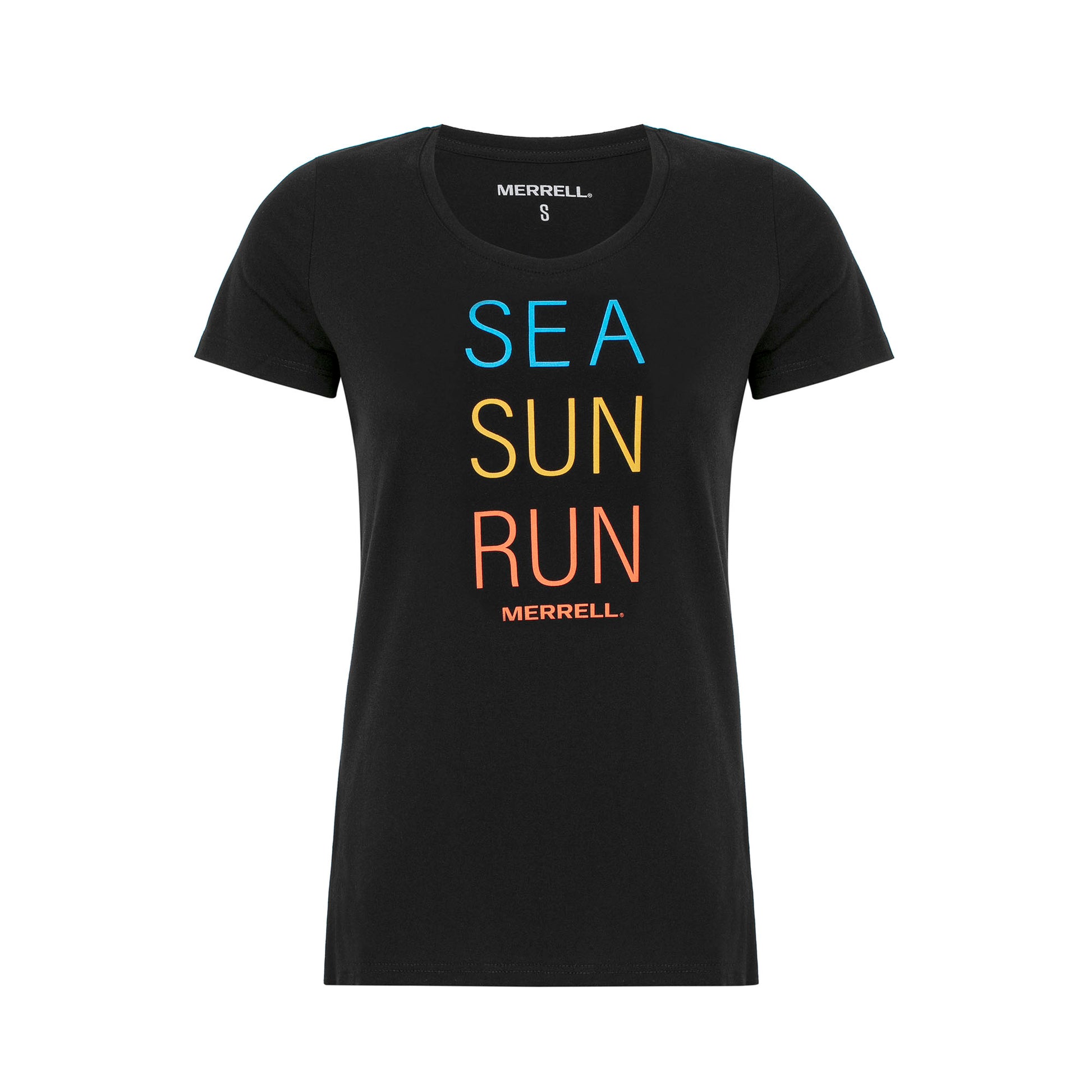 Merrell Kadın Motto F Tee T-Shırt Kadın Black T-Shırt-1