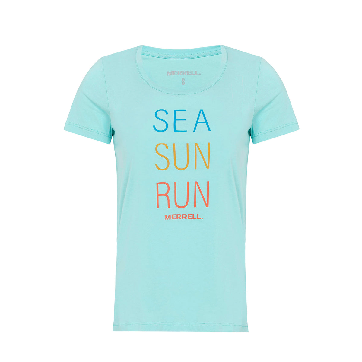 Merrell Kadın Motto F Tee T-Shırt Kadın Turquoıse T-Shırt-1