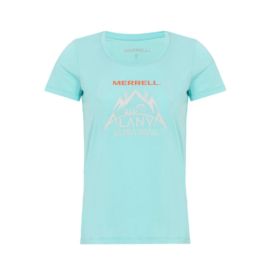 Merrell Kadın Traıl F Tee T-Shırt Kadın Turquoıse T-Shırt-1