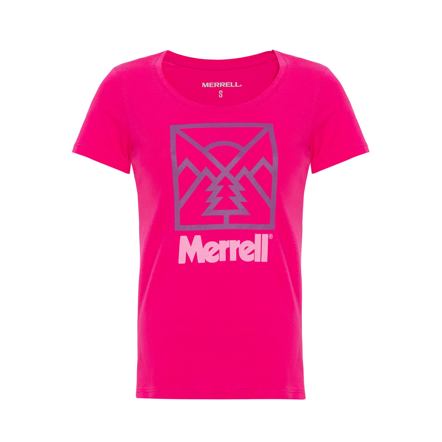 Merrell Kadın Scene F Tee T-Shırt Kadın Pınk-A Orange T-Shırt-1