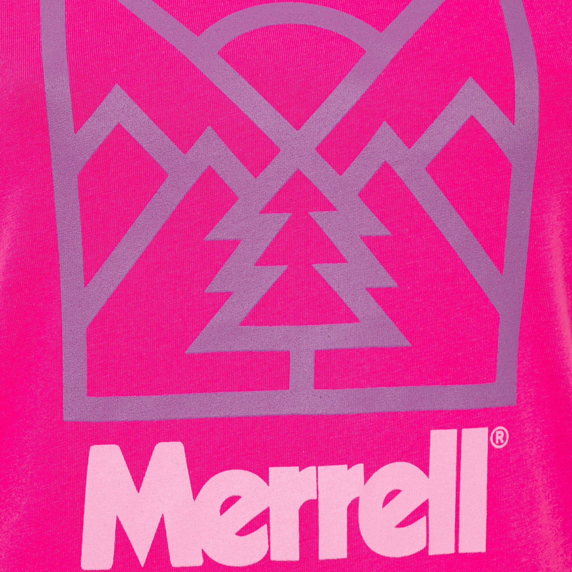 Merrell Kadın Scene F Tee T-Shırt Kadın Pınk-A Orange T-Shırt-2