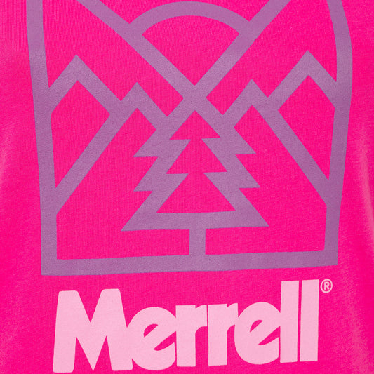 Merrell Kadın Scene F Tee T-Shırt Kadın Pınk-A Orange T-Shırt-2