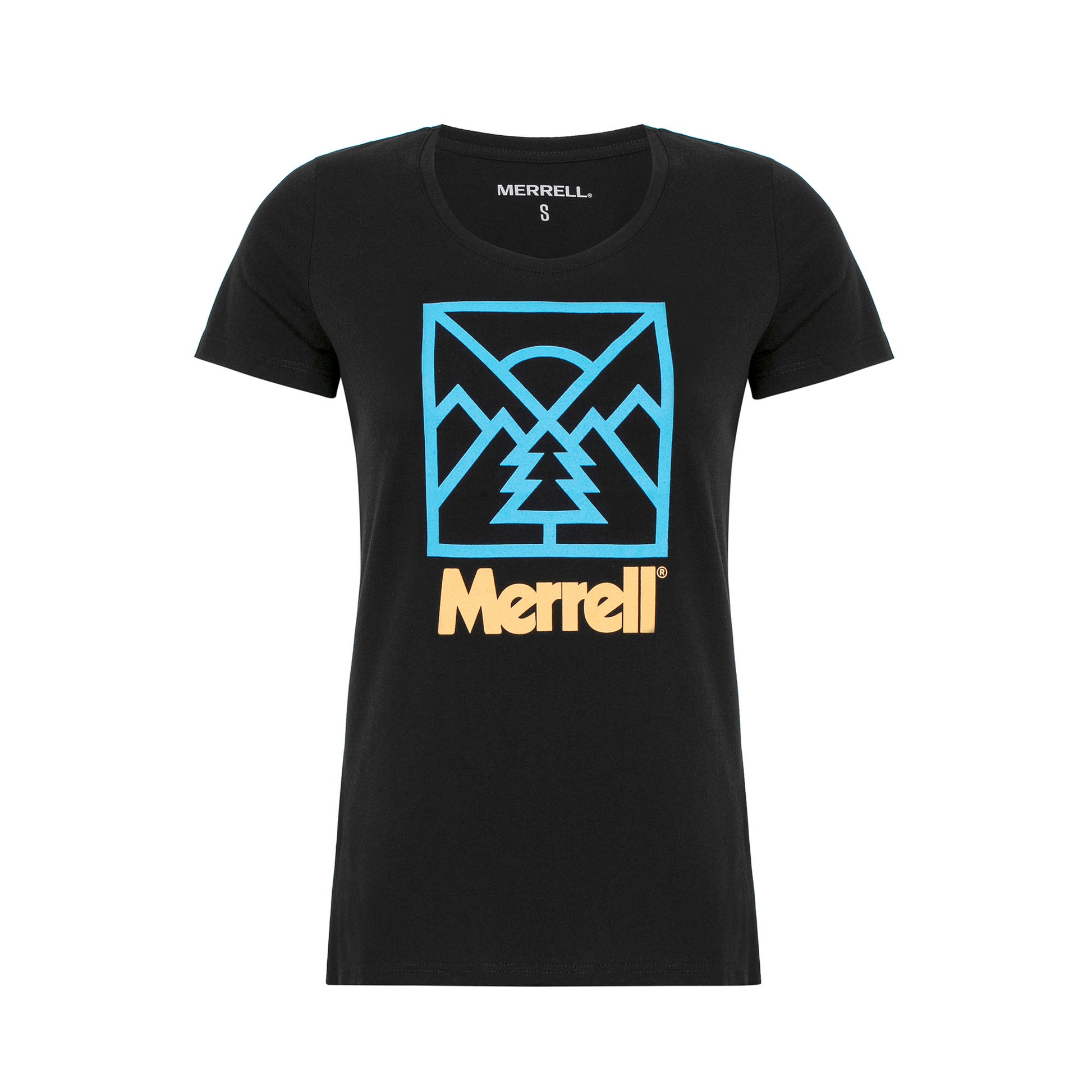 Merrell Kadın Scene F Tee T-Shırt Kadın Black T-Shırt-1