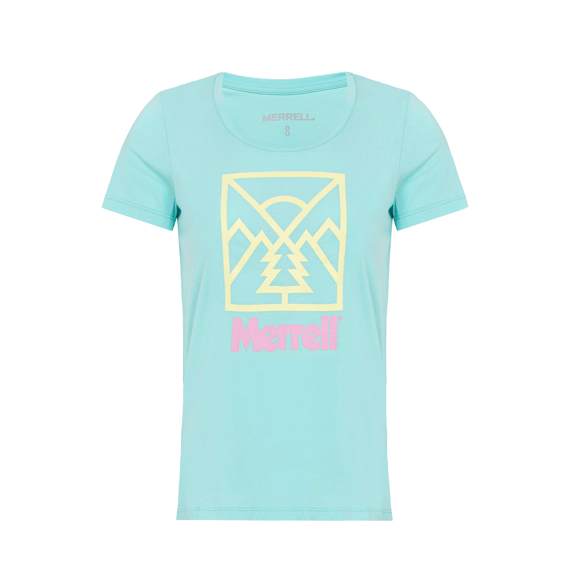 Merrell Kadın Scene F Tee T-Shırt Kadın Turquoıse T-Shırt-1