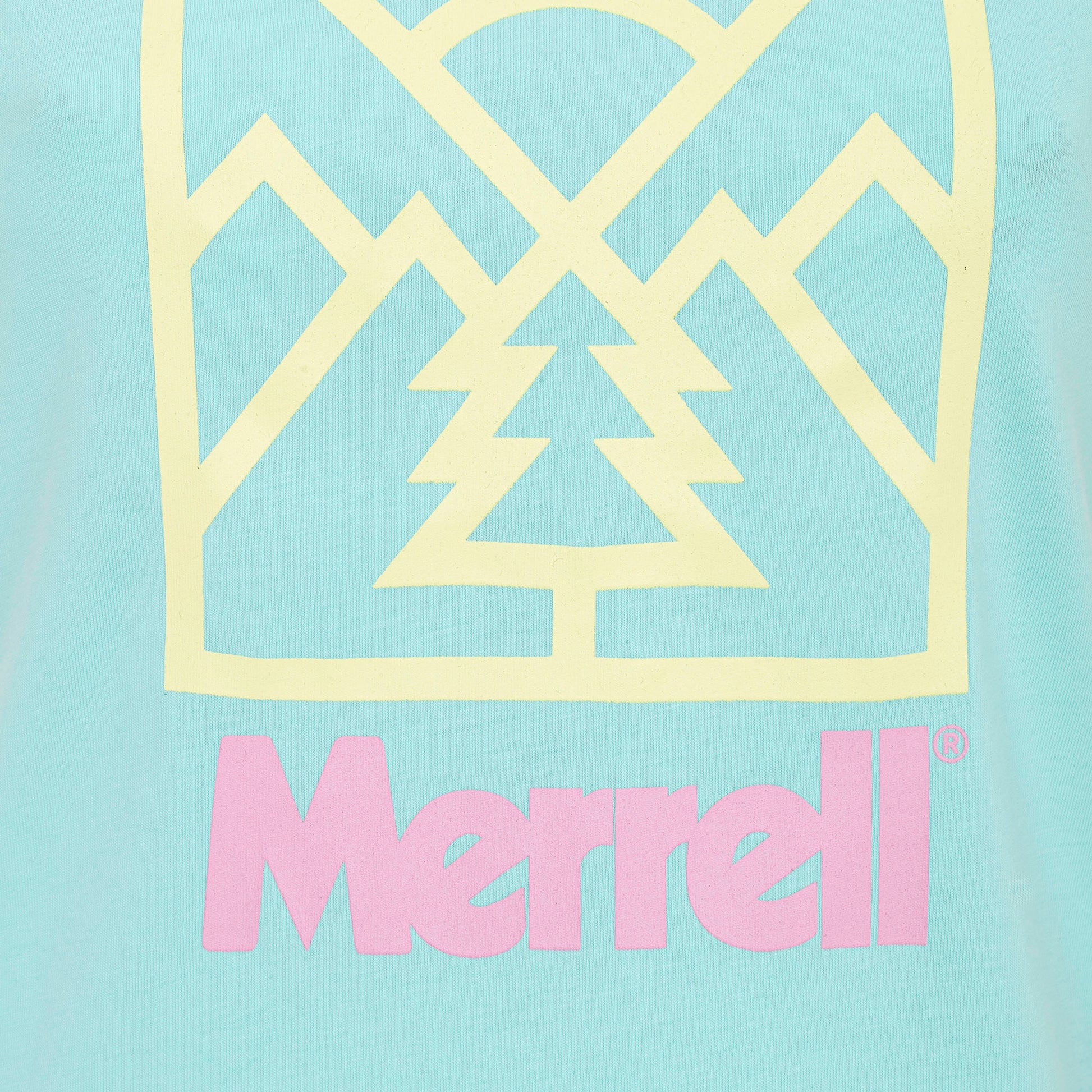 Merrell Kadın Scene F Tee T-Shırt Kadın Turquoıse T-Shırt-2