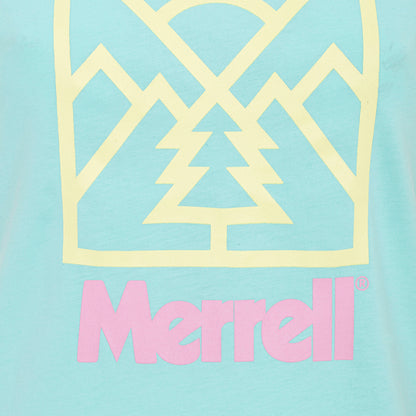Merrell Kadın Scene F Tee T-Shırt Kadın Turquoıse T-Shırt-2