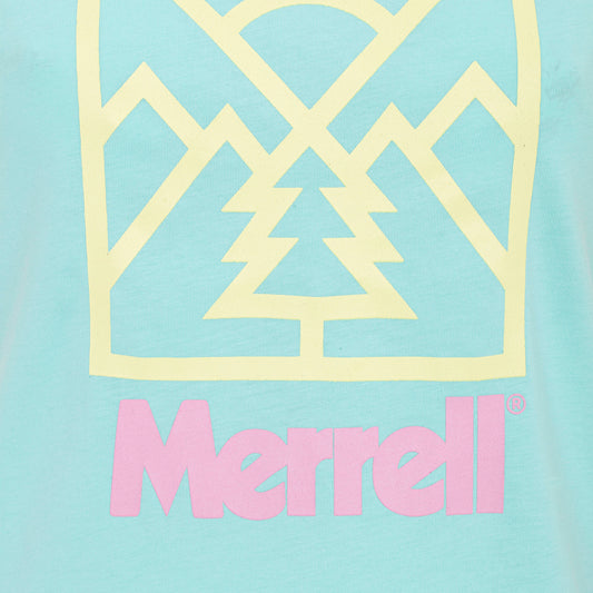 Merrell Kadın Scene F Tee T-Shırt Kadın Turquoıse T-Shırt-2