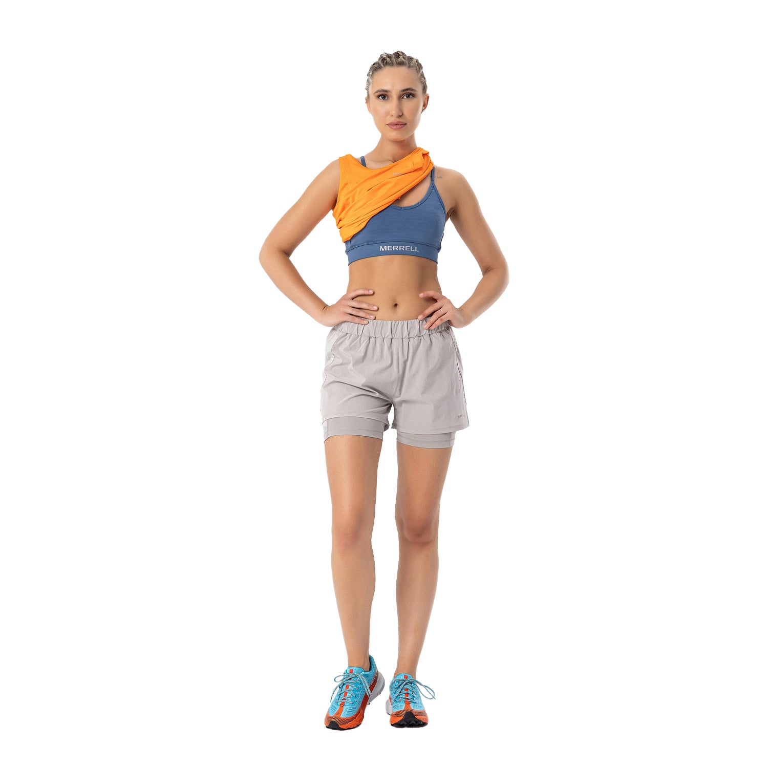 Base Kadın Captaın's Blue Fıtness Bra-6