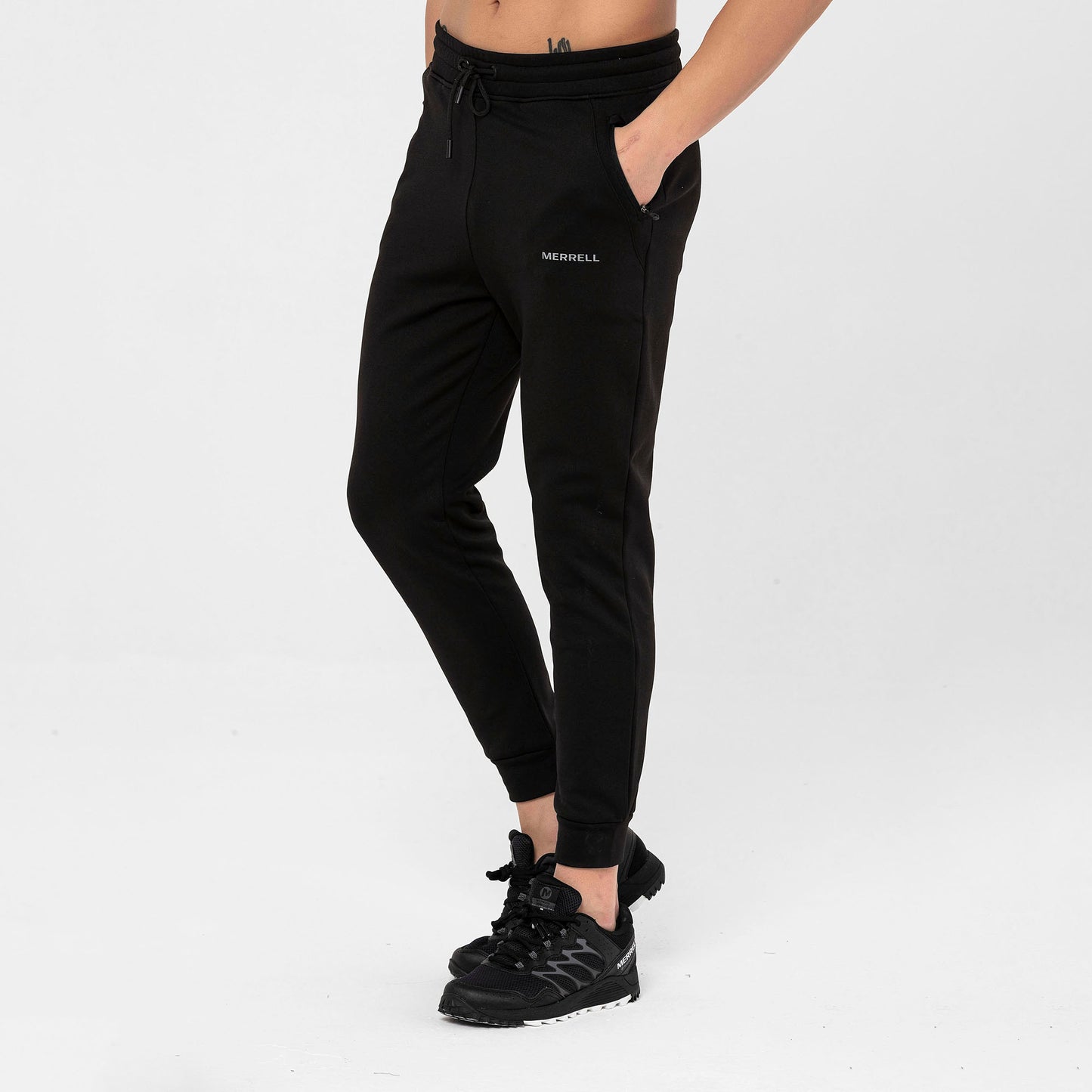 Exact Erkek Black Eşofman Alt-4