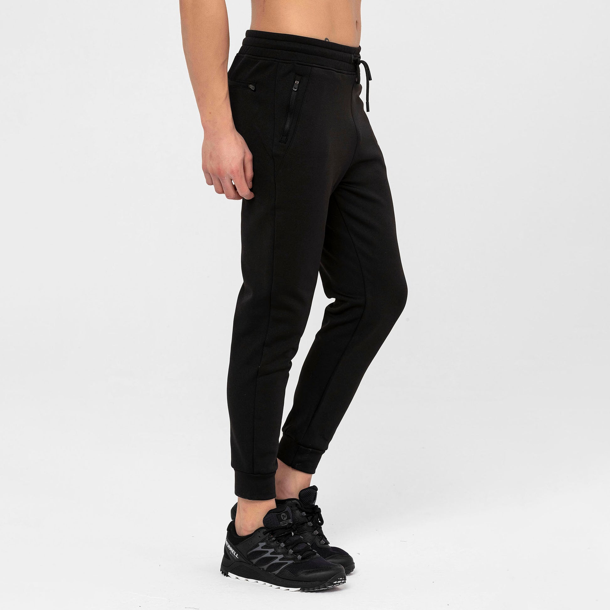 Exact Erkek Black Eşofman Alt-5