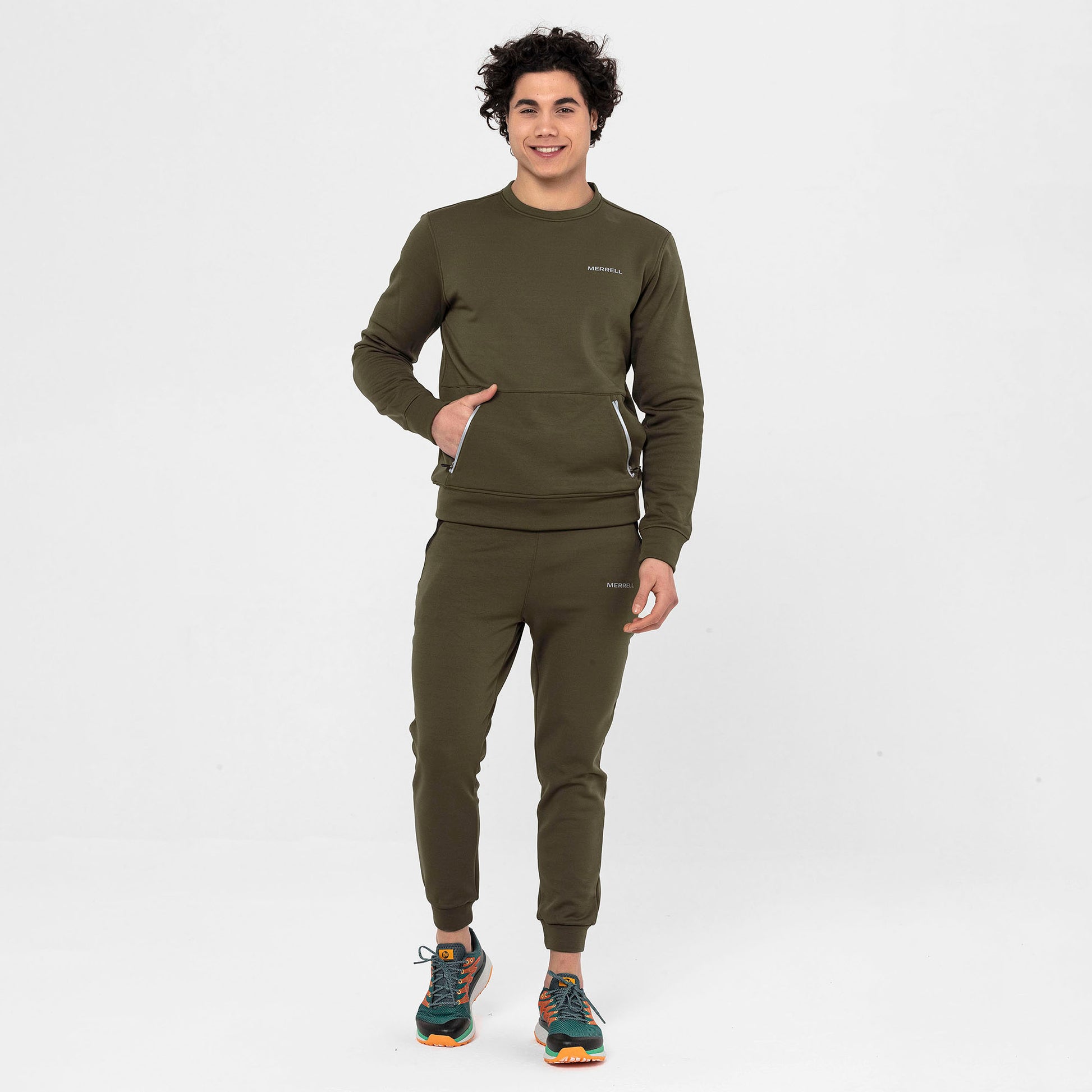 Exact Erkek Khakı Eşofman Alt-5