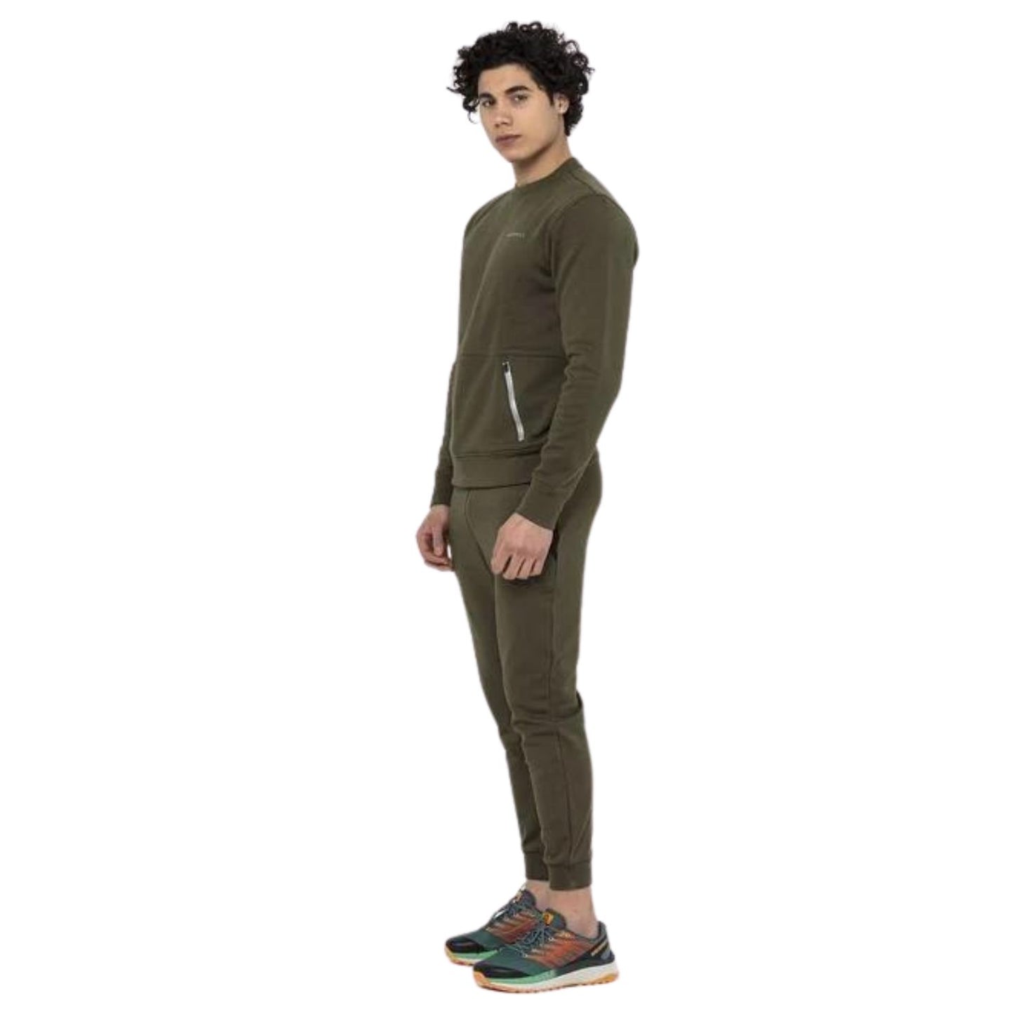 Exact Erkek Dusty Olıve Eşofman Alt-5