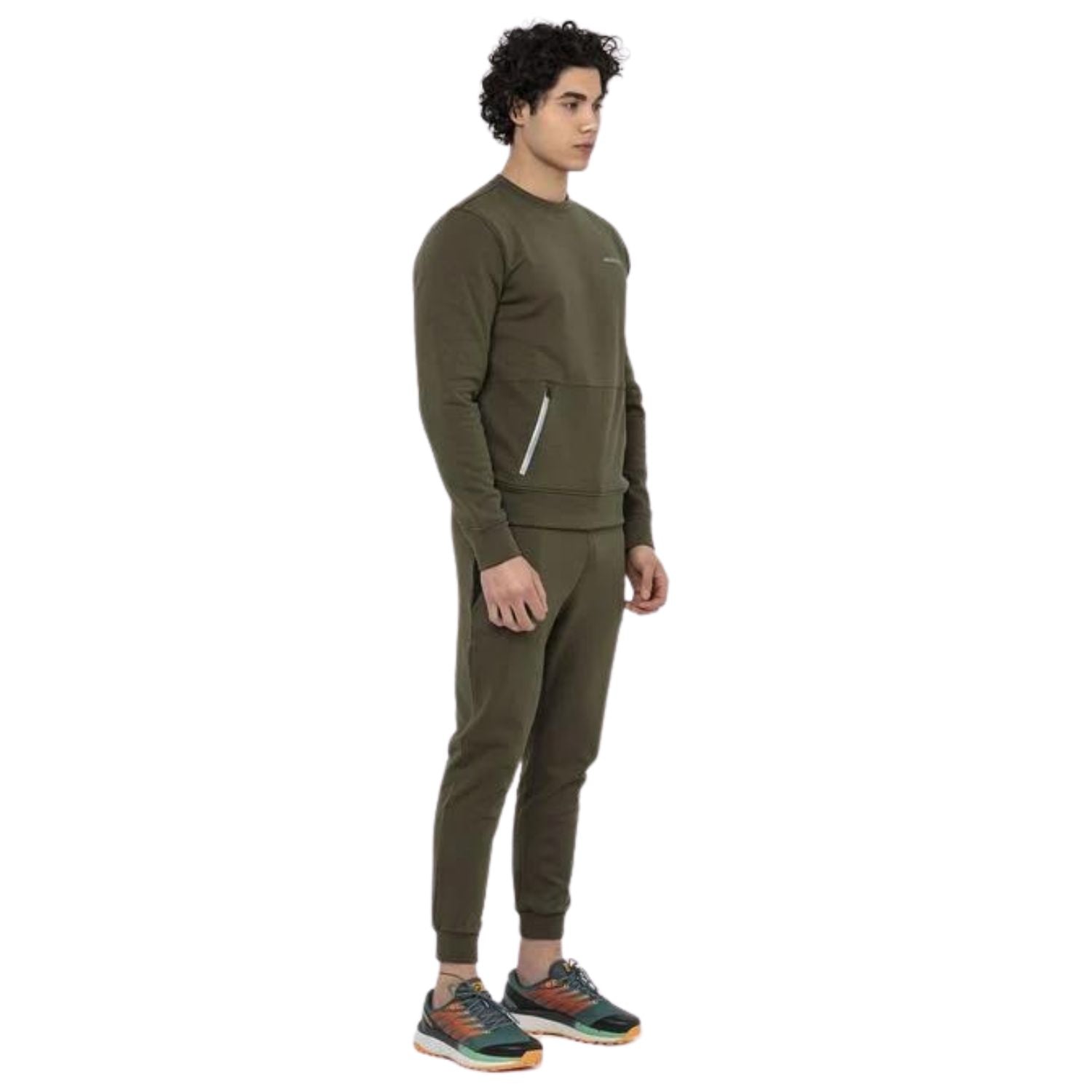 Exact Erkek Dusty Olıve Eşofman Alt-7