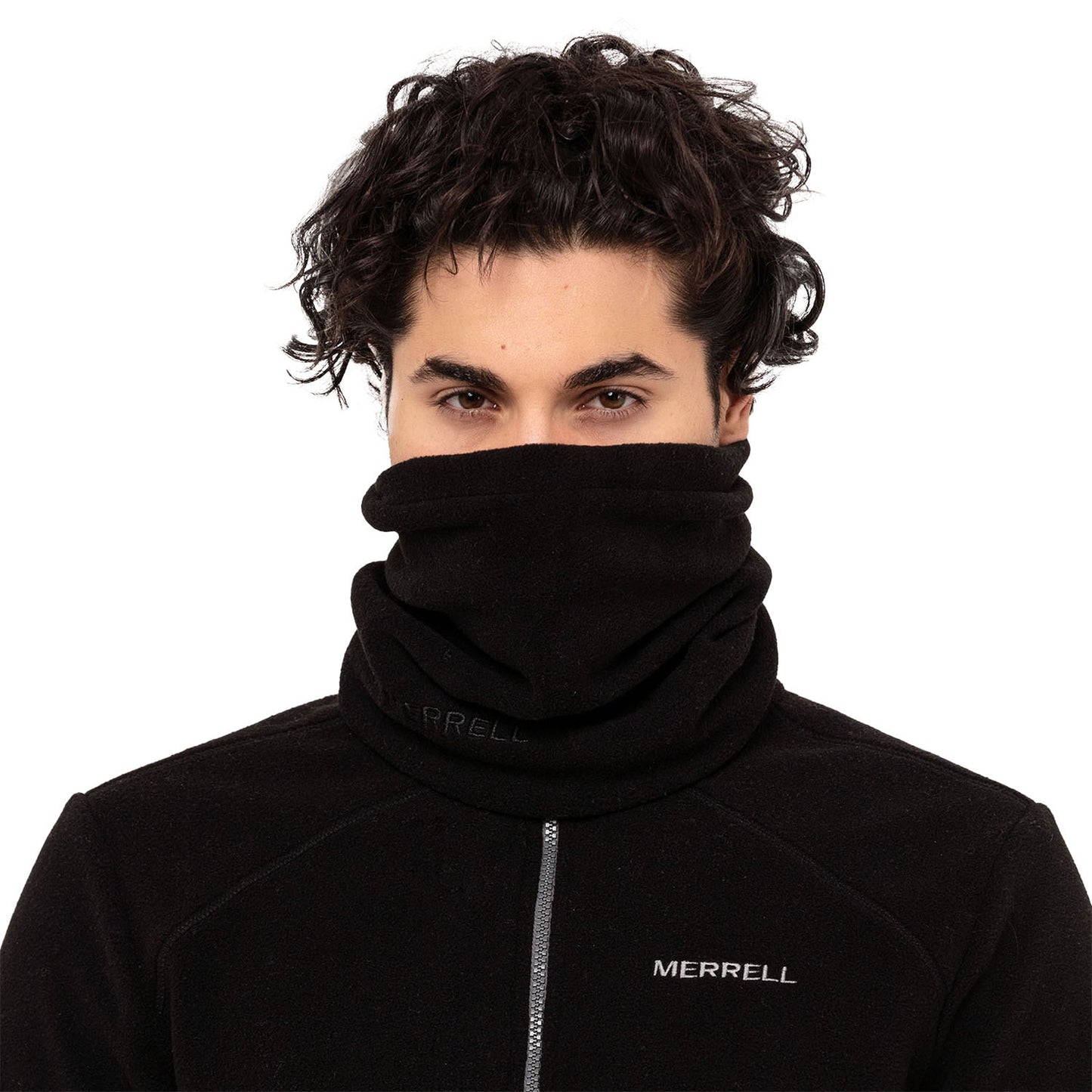 Fleece Neckwear Unısex Black Polar Boyunluk-1
