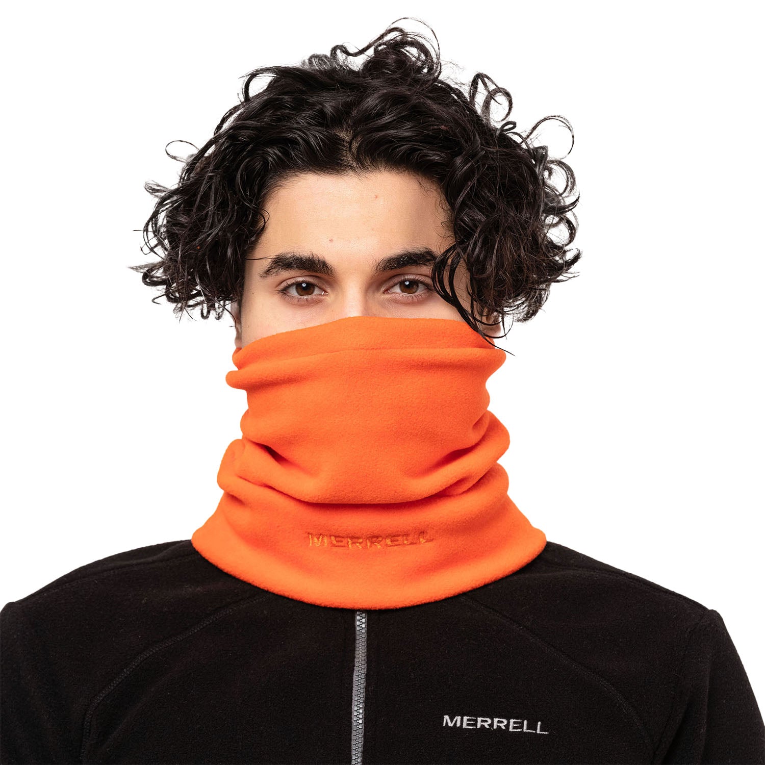 Fleece Neckwear Unısex Orange Polar Boyunluk-1