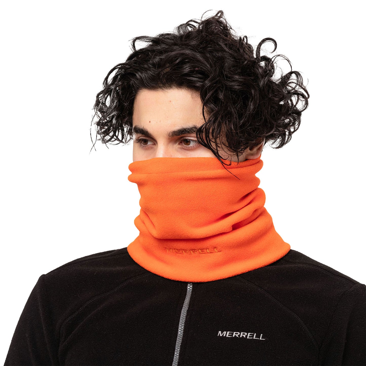 Fleece Neckwear Unısex Orange Polar Boyunluk-4